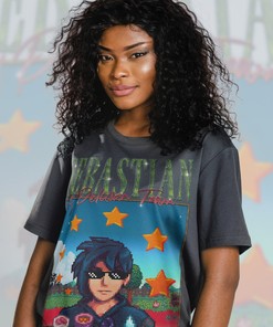 Sebastian Men's Movie Shirt - Stardew Valley Character T-Shirt