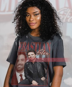 Sebastian Stan Tribute Shirt | Funny Shirt | Retro 90's Homage Shirt | Sebastian Stan Fan Tee | Movie Fans Gifts