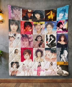 Seiko Album Covers Quilt Blanket - Best Gifts for Seiko Fans