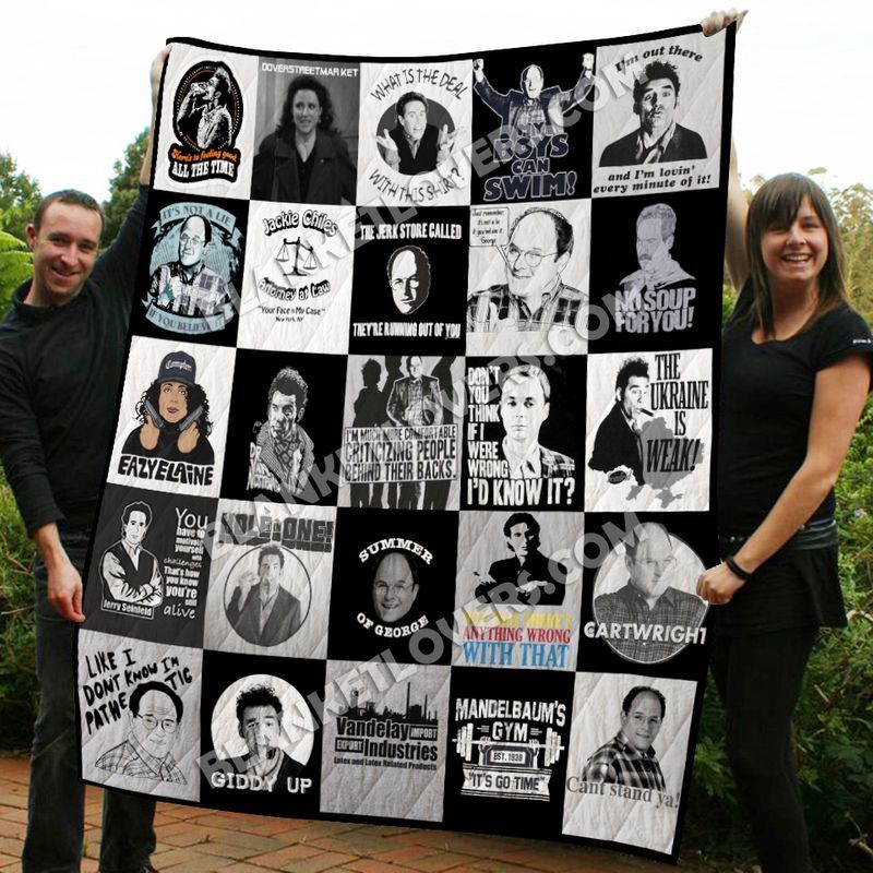 Seinfeld Quilt Blanket - Perfect Gifts for TV Fans