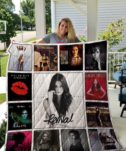 Selena Gomez Inspired Quilt Bedding Set for Fans With A Quilt Blanket Touch