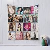 Selena Gomez & The Scene Quilt Blanket with Pop Star Artwork