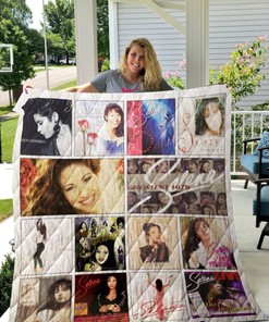 Selena Quintanilla Albums Quilt Blanket 02, Cozy Bed Set for Beloved Fans