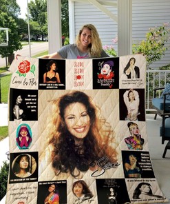 Selena Quintanilla Tribute Quilt Bedding Set for Fans