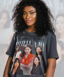 Seo Hyun Jin Vintage Homage Tee | Seo Hyun Jin Fan Tshirt, Retro 90s Sweater | Seo Hyun Jin Merch Movie Shirts for Women