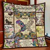 September Girl Storm Whispered Fleece Quilt Bedding Set