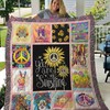 Serene Hippie Sunflower Quilt For Ultimate Relaxation