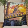 Seven Dwarfs Snow White Christmas Gifts Lover Quilt Bedding Set with Quilt Blanket, Great Gift for Christmas