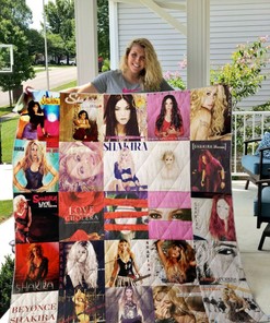 Shakira Style 2 Quilted Bedding Set - Perfect for Fans