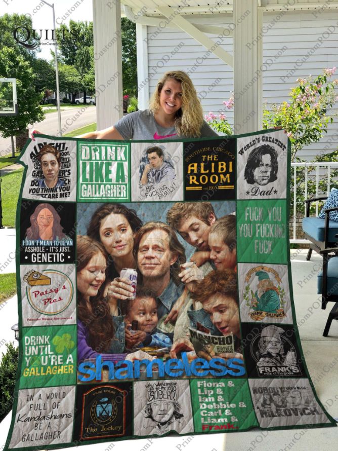 Shameless Quilt Blanket Ver.0117 for TV Show Fans