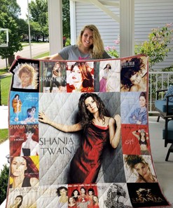 Shania Twain For Fans Ver 17 Vintage Quilt Bedding Set with Keywords