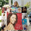 Shania Twain Quilt Blanket 01263 - Shania Twain Quote Vintage Quilt Blanket - Perfect for Music Lovers