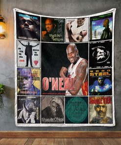 Shaquille O'Neal Quilt Blankets - Perfect Gift for Fans of the Legendary Basketball Player