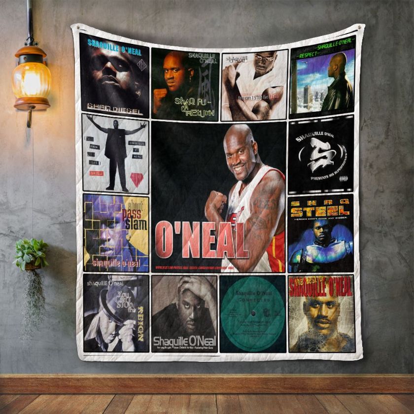 Shaquille O'Neal Quilt Blankets - Perfect Gift for Fans of the Legendary Basketball Player