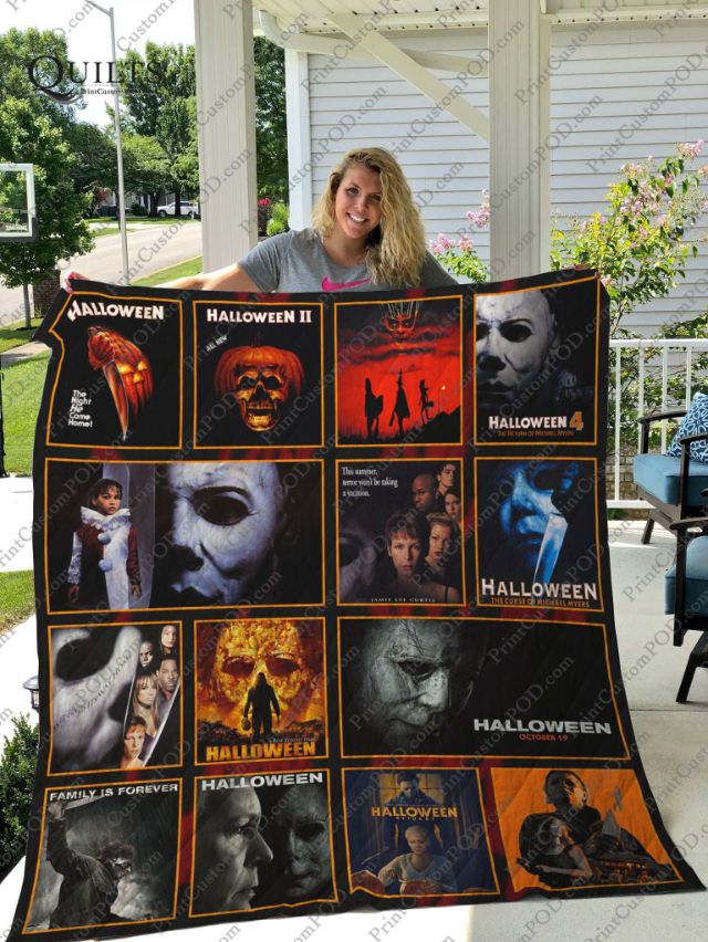 Share The Festive Spirit With Your Family With The Halloween Family Is Forever For Fans Quilt Blanket