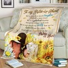 Share Your Laughter and Love with Your Sister in Heart â€“ A Fleece Blanket Gift