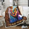 Share the couch with your king or queen with King and Queen Premium Comfy Sofa Throw Quilt Bedding Set