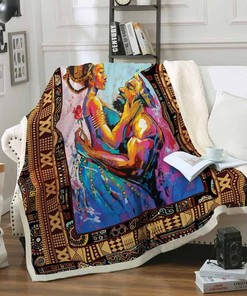 Share the couch with your king or queen with King and Queen Premium Comfy Sofa Throw Quilt Bedding Set