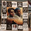 Shawshank Redemption T-Shirt Quilt Blanket with Iconic Movie Quotes