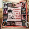 She Remembered Who She Was Black Women Quilt Blanket for Empowered Women