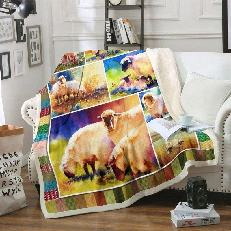 Sheep Lover 1 Premium Quilt Bed Set for Animal Lovers