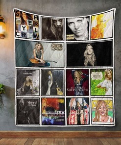 Sheryl Crow Album Covers Quilt Blanket - Soak Up the Sun for Fans