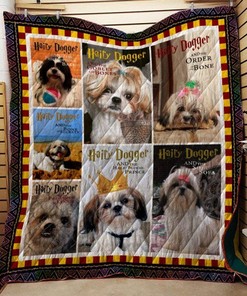 Shih Tzu 05 Quilt Blanket - Perfect for Shih Tzu Lovers