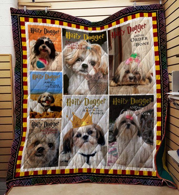 Shih Tzu 05 Quilt Blanket - Perfect for Shih Tzu Lovers