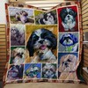 Shih Tzu Dog Quilt Blanket - Lovely Gifts for Dog Lovers