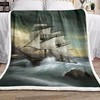 Ship Premium Comfy Sofa Throw Blanket - Cool and Trendy Sofa Throw Blanket