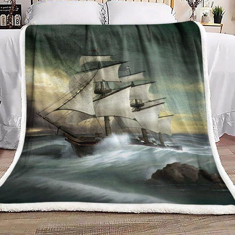 Ship Premium Comfy Sofa Throw Blanket - Cool and Trendy Sofa Throw Blanket