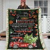 Show Love to Your Grandson with this Warm Fleece Blanket for Christmas - Sentimental