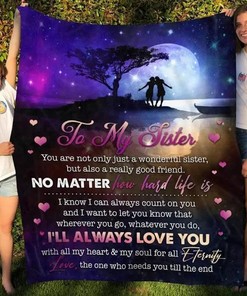 Show You Care for Your Sister with a Thoughtful Fleece Blanket Gift