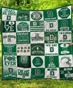 Show Your Love For Dartmouth Big Green With This Quilt Blanket