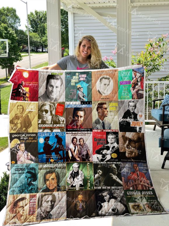 Show Your Love For George Jones With This Collection Quilt Blanket