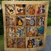 Show Your Love For Music With This Guitar Collection Quilt Blanket
