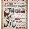 Show Your Love To Your Daughter With A Fleece Blanket Quilt From Dad