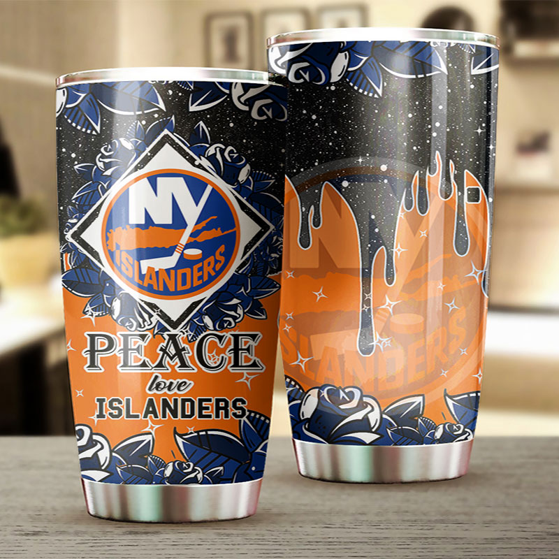 Show Your Love for the Islanders with This Peace Love NHL Tumbler - Image 2