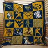 Show Your Support for West Virginia Mountaineers with NCAA Quilt Blanket