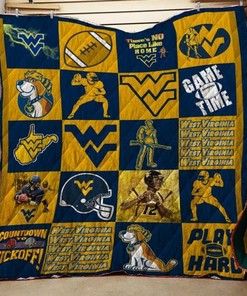 Show Your Support for West Virginia Mountaineers with NCAA Quilt Blanket