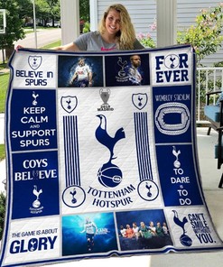 Show Your Tottenham Hotspur Support With B280516 Quilt Blanket