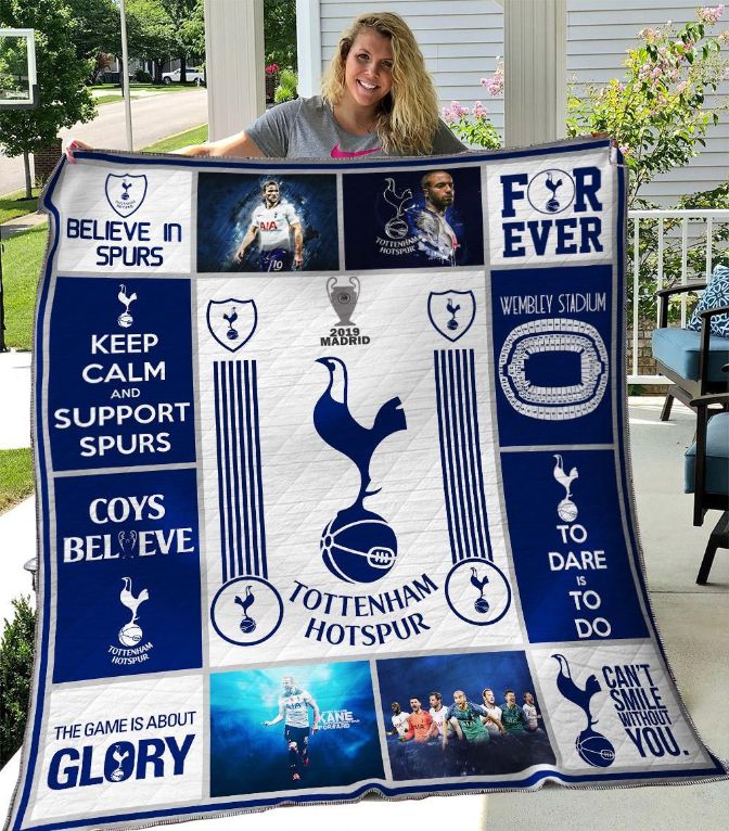 Show Your Tottenham Hotspur Support With B280516 Quilt Blanket