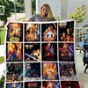 Show off your Star Wars obsession with this quilt blanket featuring classic graphics