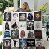 Show off your Star Wars obsession with this t-shirt quilt blanket