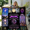 Show off your celestial side with this Daughter of Sun and Moon quilt blanket