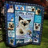 Siamese Cat is the Reason I Wake Up Every Morning Quilt Blanket - A Cozy Quilt Bedding Set for Cat Lovers