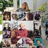 Signed George Jones Collection Quilt Bedding Set with Quilt Blanket
