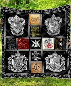 Signed Harry Potter For Fans Collection Quilt Blanket with Authenticity
