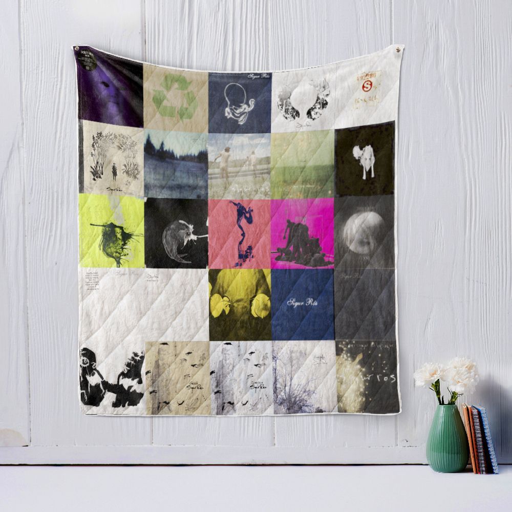 Sigur Rs Inspired Quilt Blanket - Perfect for Fans of the Icelandic Post-Rock Band