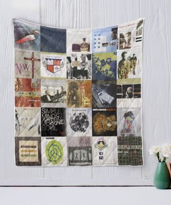 Simple Minds Quilt Blanket 80s Rock Bedding Set